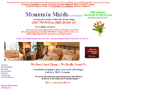Desktop Screenshot of mountainmaids.com